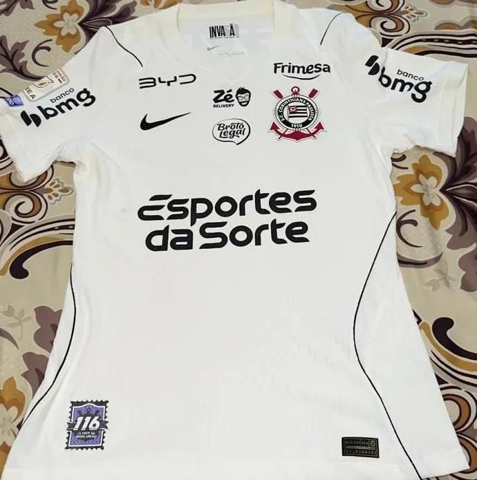 Camisa de jogo Corinthians 