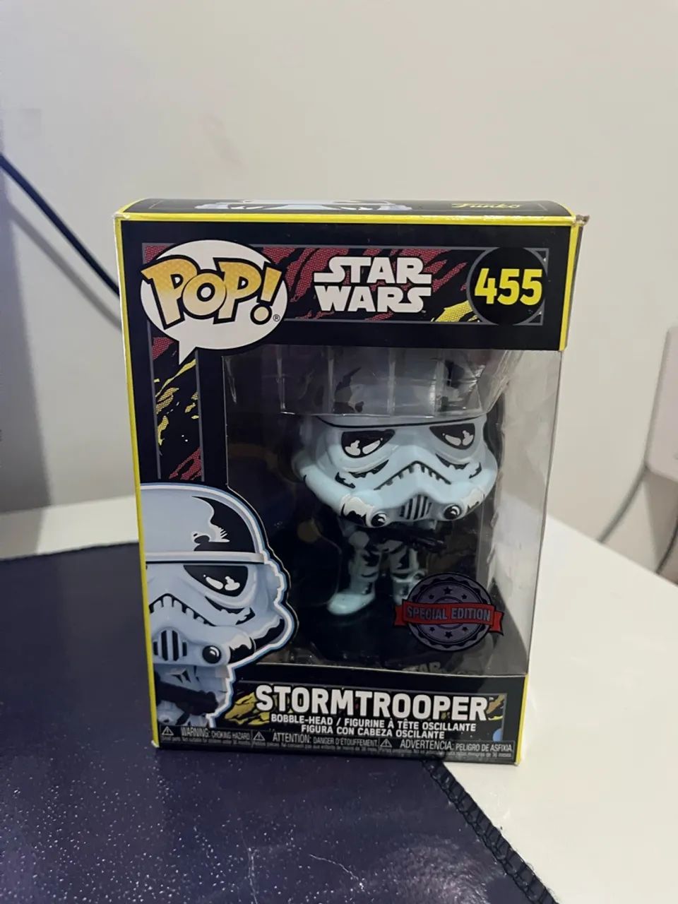 Funko pop star wars Stormtropper 455. 