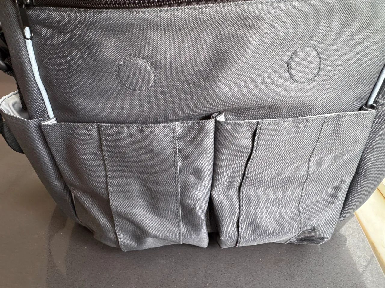 Bolsa Maternidade Skip Hop Cinza Chumbo - Foto 3