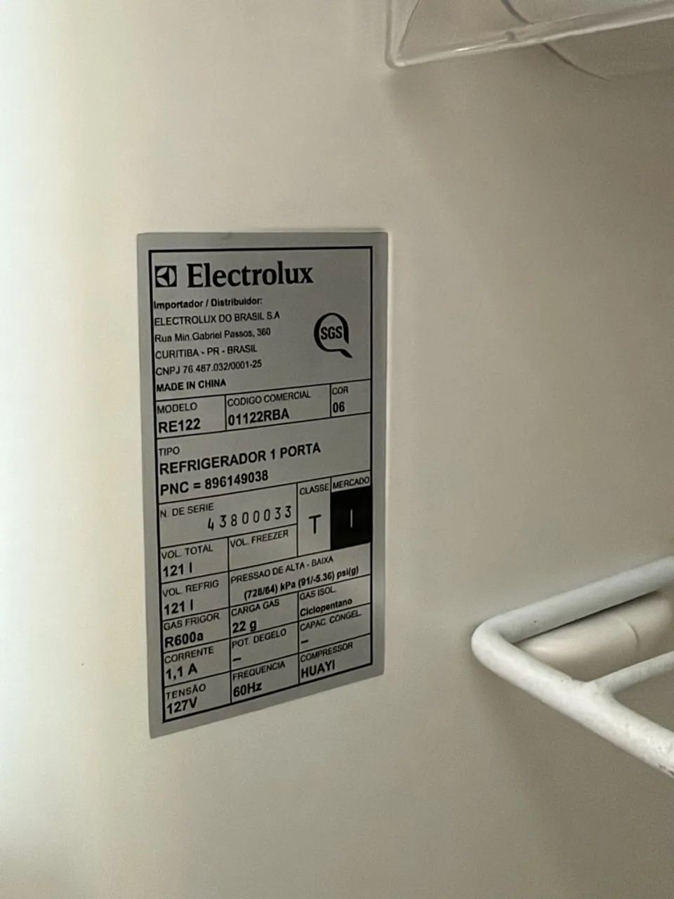 Frigobar Electrolux Branco - Foto 4