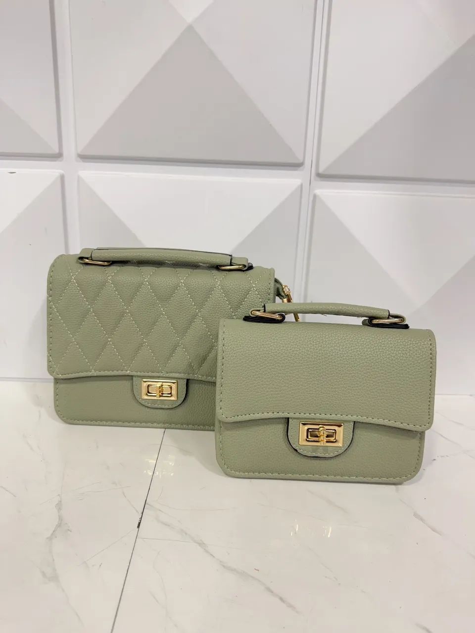 Bolsa feminina kit com 2 PCS  - Foto 3