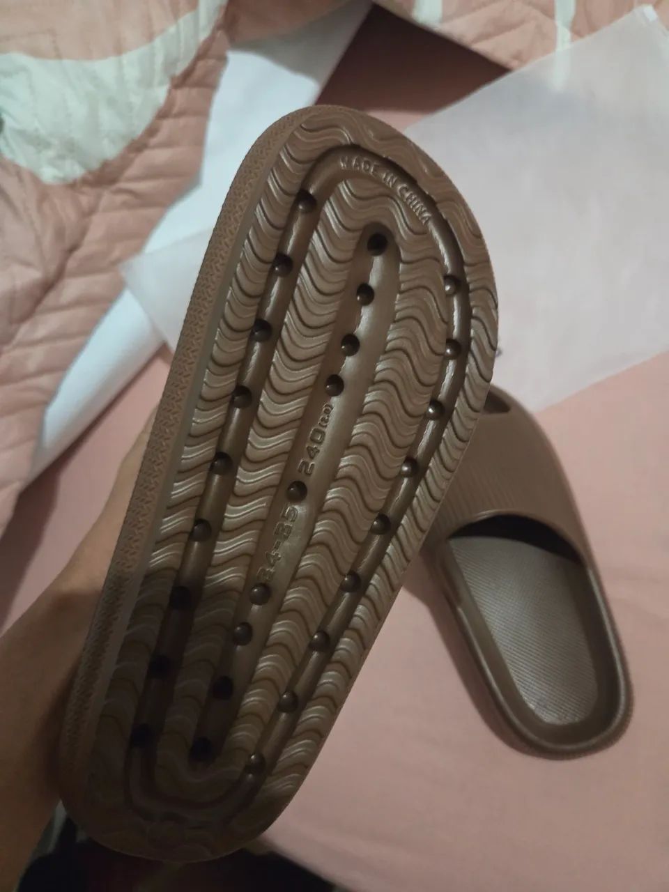 Chinelo pé de algodão  - Foto 3