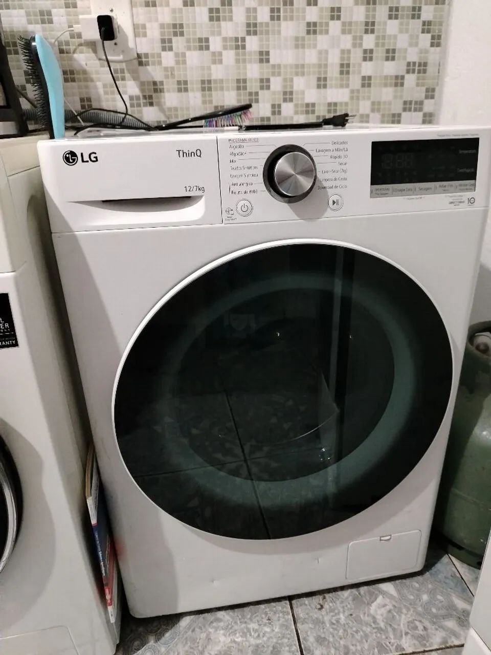 Máquina LG lava e seca 12 kg - Foto 4