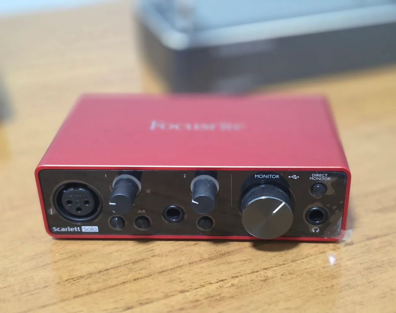 focusrite scarlett solo 3rd gen - Instrumentos musicais