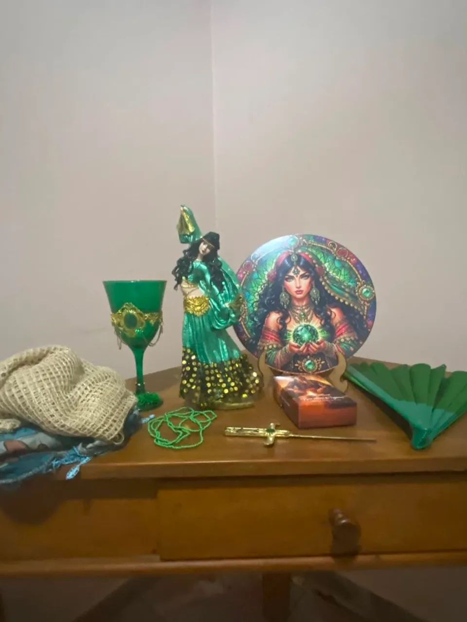 Combo Altar Cigana Esmeralda 