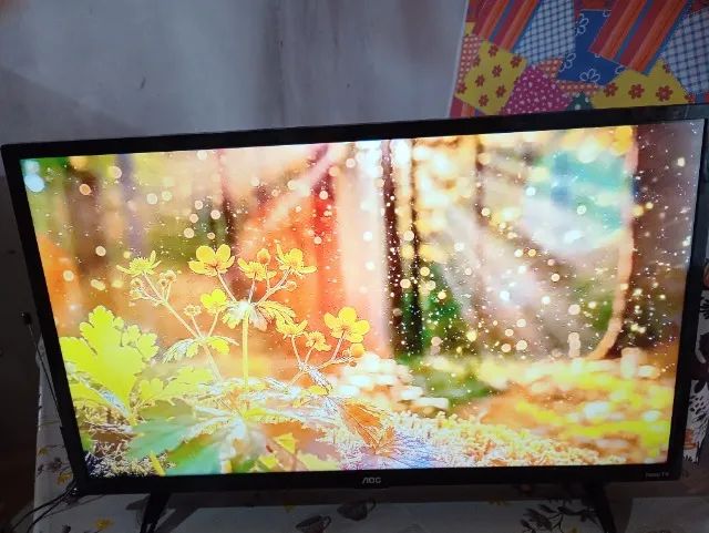 smartv aoc 32 novinha - Foto 4