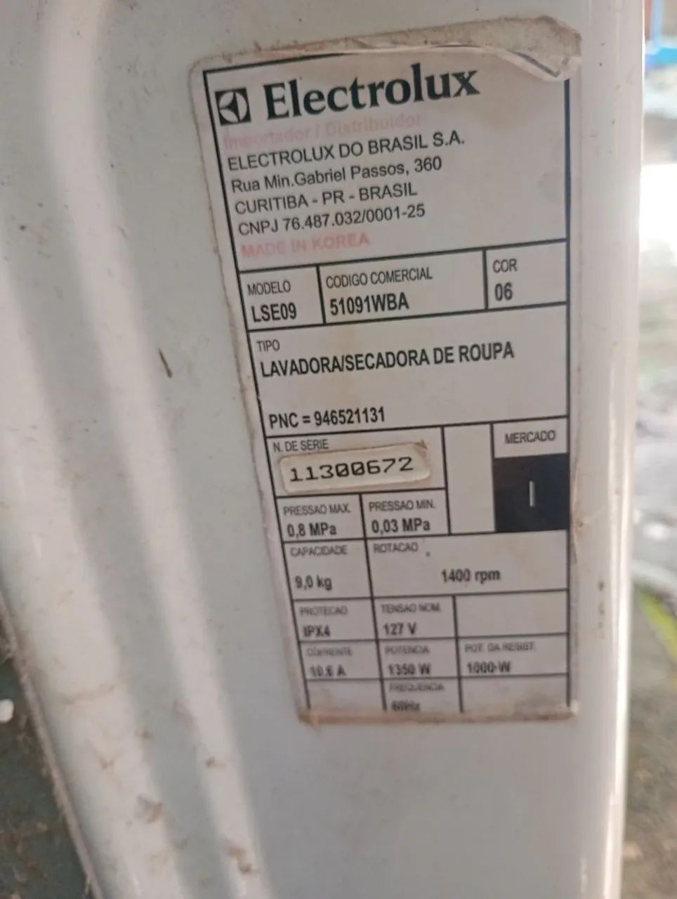 Venda de máquina lava e seca para tira pessas - Foto 2