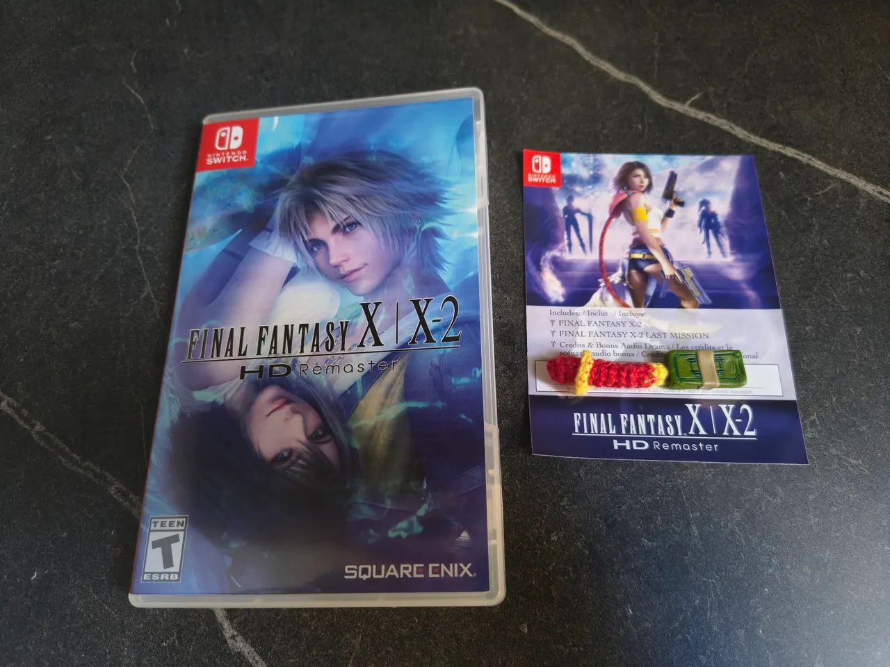 Final fantasy X e X-2 Nintendo switch mídia física voucher não resgatado ainda. - Foto 2