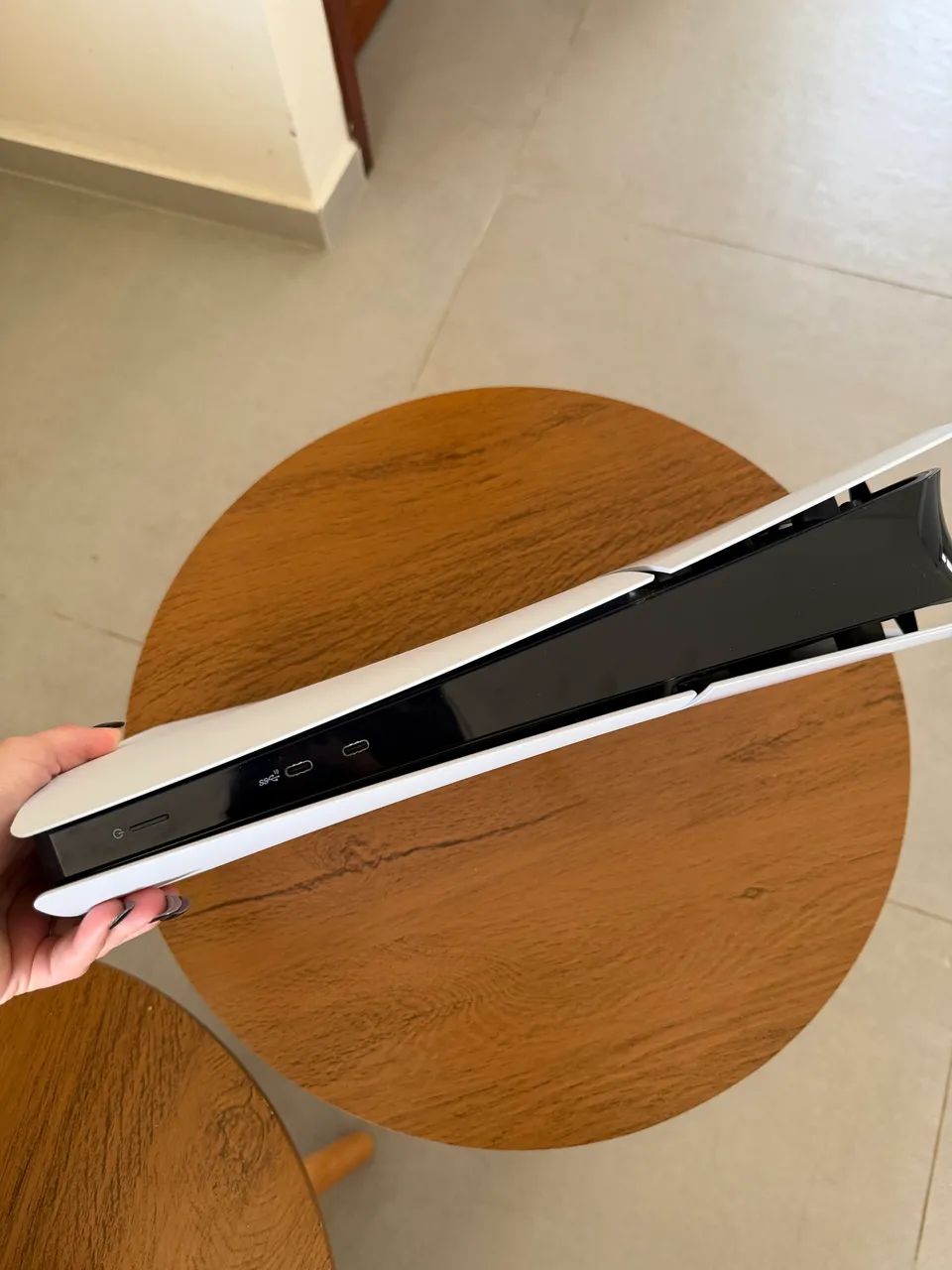 PS5 Slim mídia digital com 2 controles - Foto 2