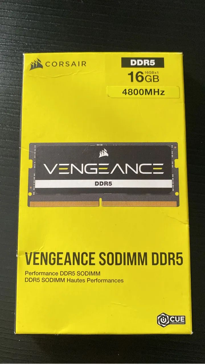 Memória Ram Corsair para Notebook