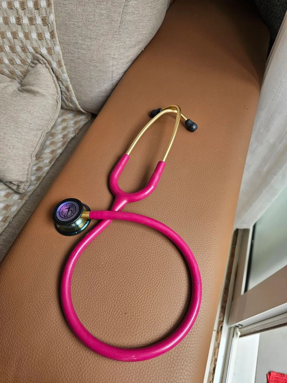 Estetoscópio 3M Littmann Classic III 5806 Framboesa Rainbow - Foto 4