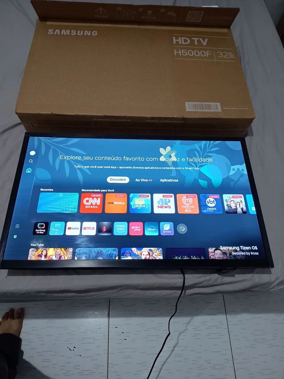 Televisão 32 Polegadas Samsung Nova - Foto 2