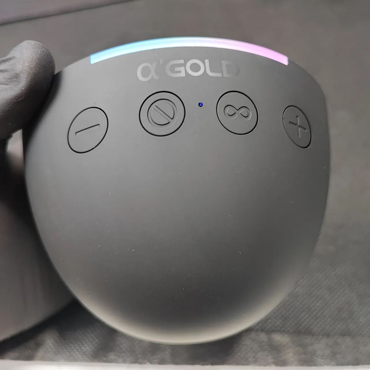 Caixa de som sem fio bluetooth 15W com led RGB  - Foto 5