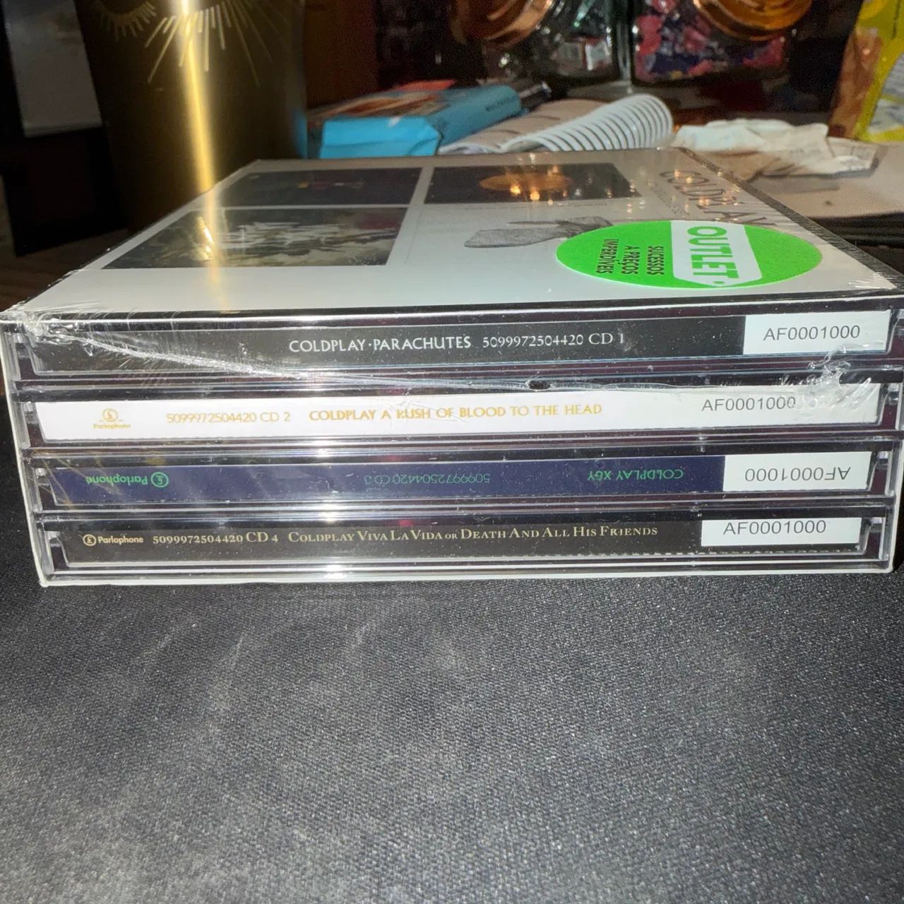 Coldplay Box 4 Cds Originais Lacrado - Foto 4