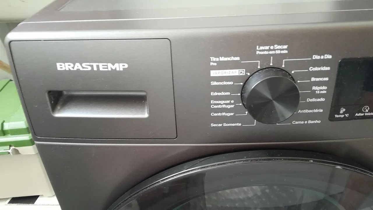 MÁQUINA DE LAVAR E SECAR ROUPAS BRASTEMP APENAS 6 MESSES DE USO PREÇO A NEGOCIAR DESCONTO - Foto 4