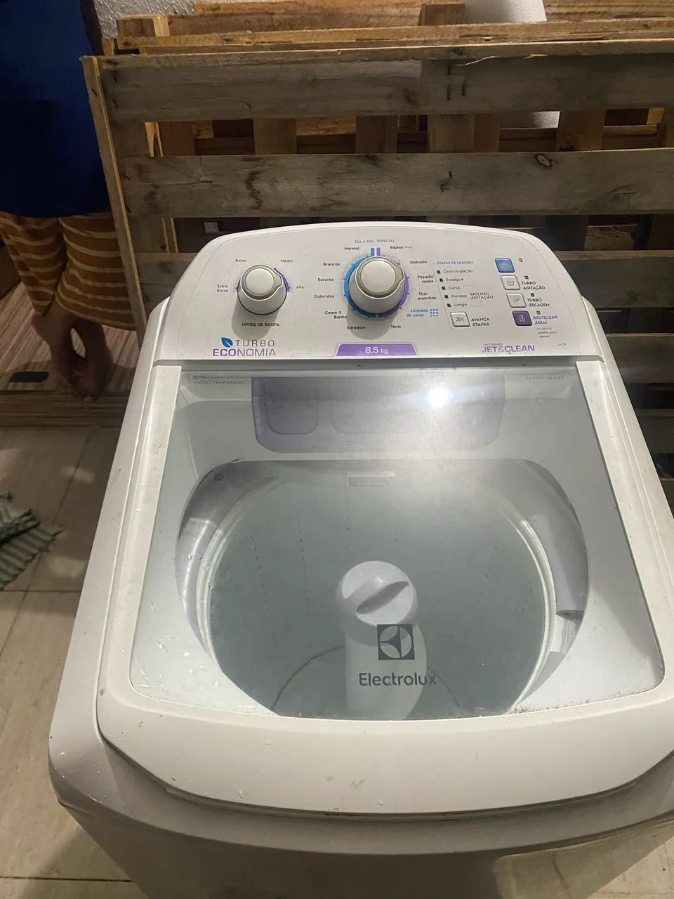 Máquina lavar eletrolux 8.5