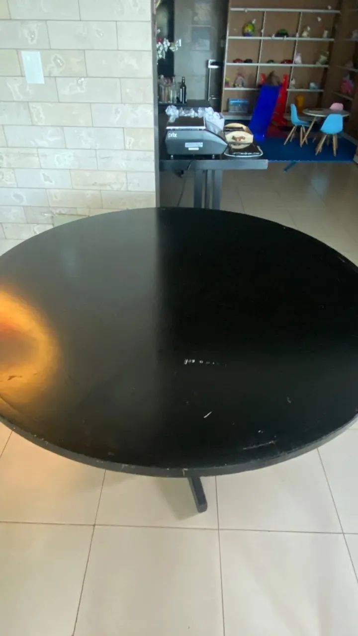 Mesa de jantar redonda