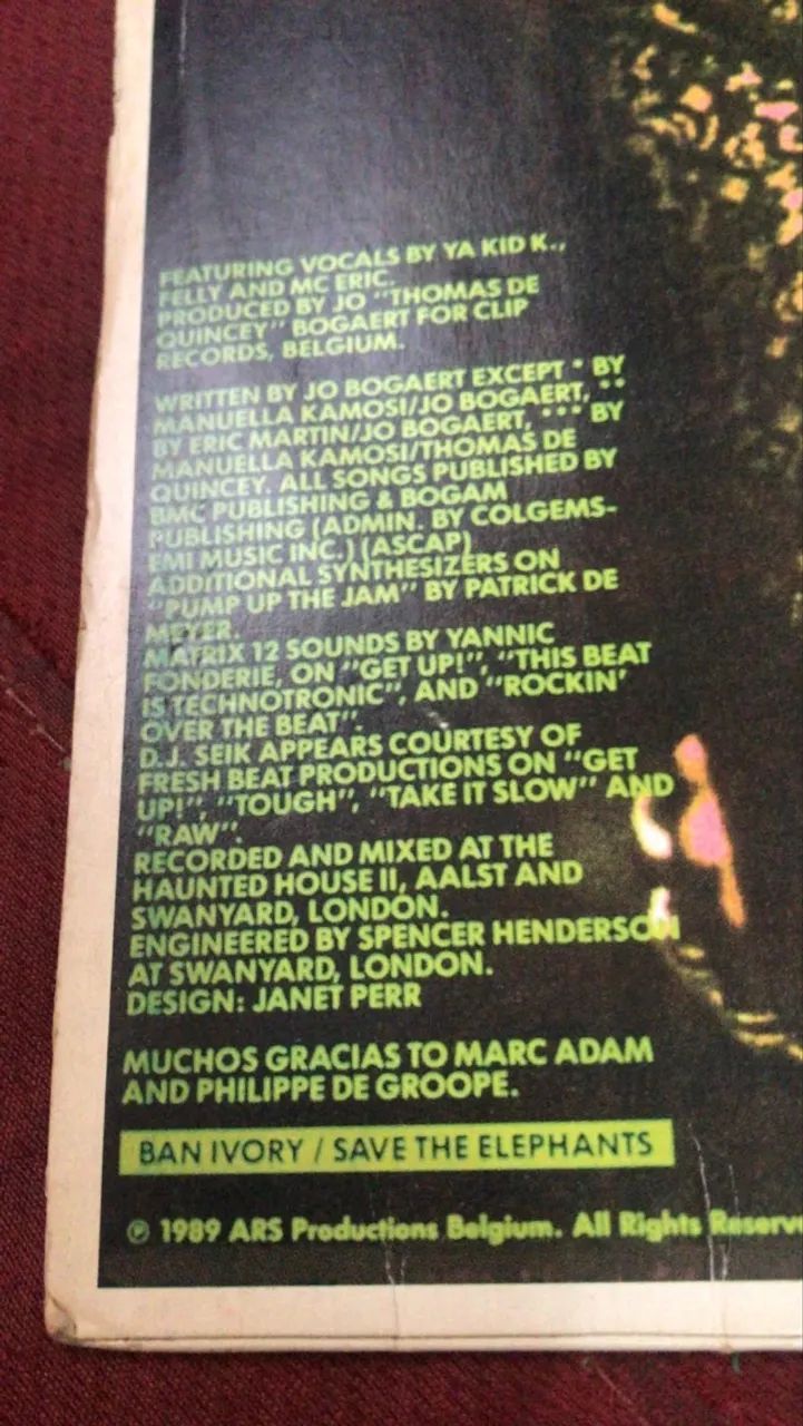 Disco De Vinil Technotronic - Pump Up The Jam Original - Foto 4