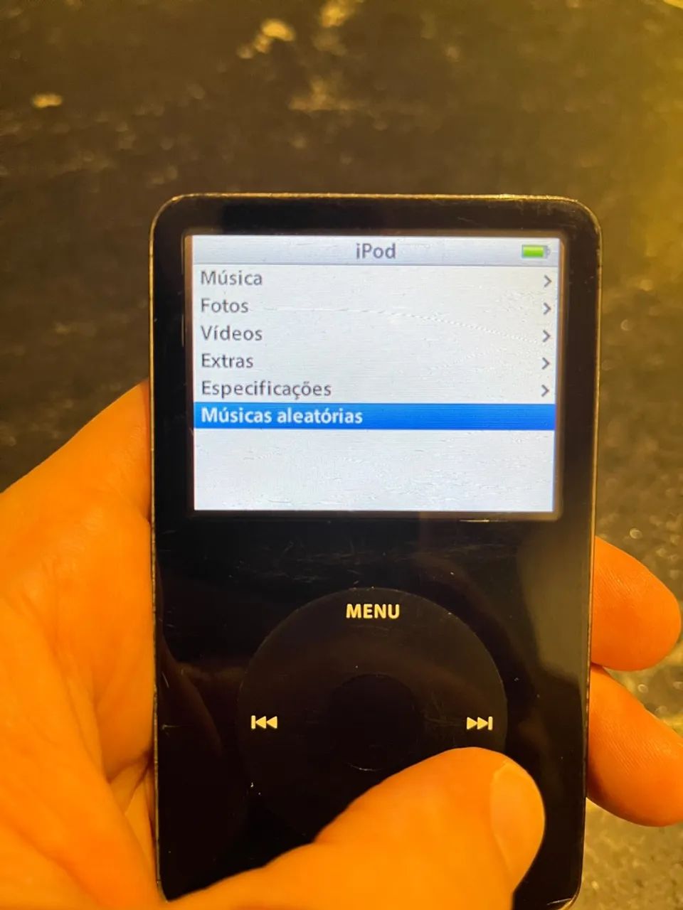 iPod classic gen 5 ssd128 bateria nova - Aparelhos de Som - Setor