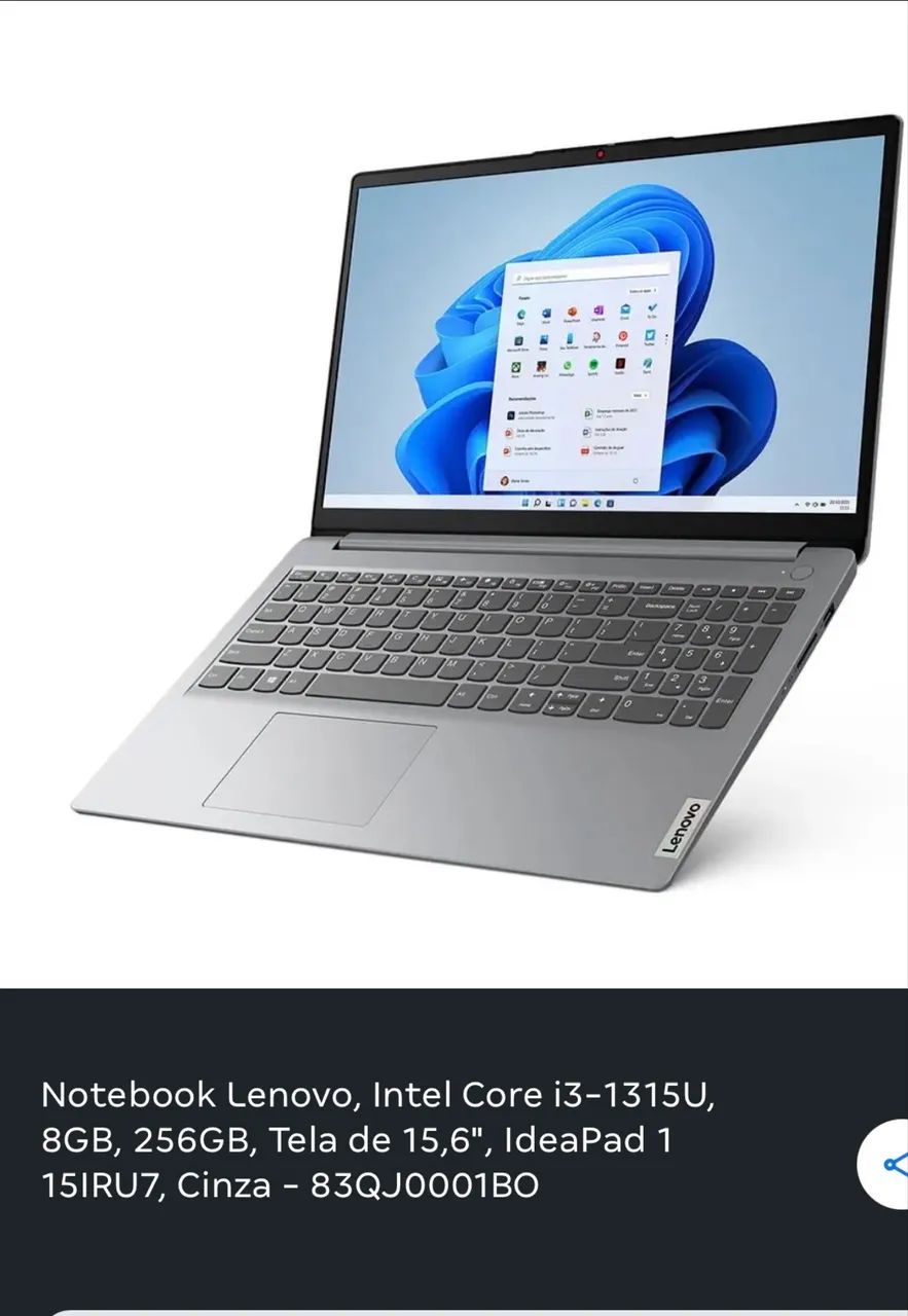 Vendo notebook muito novo 