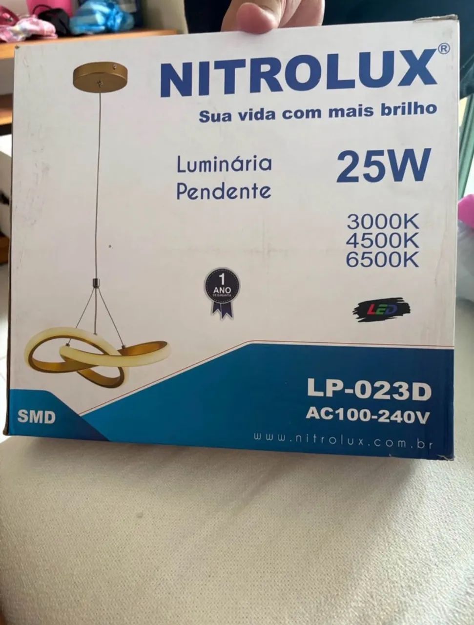 Lustre pendente 
