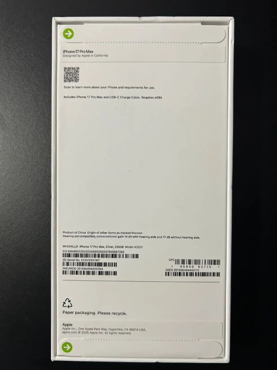 Iphone 17 Pro Max - Novo Lacrado - Foto 3