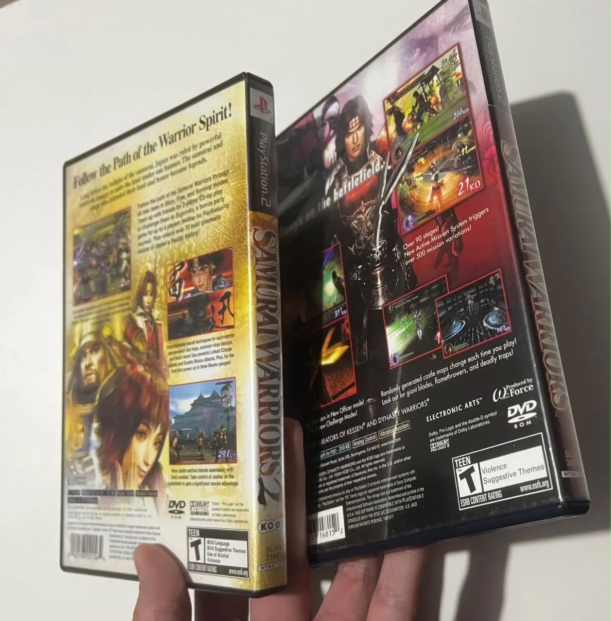 Samurai warriors 1 e 2 ps2 - Foto 2