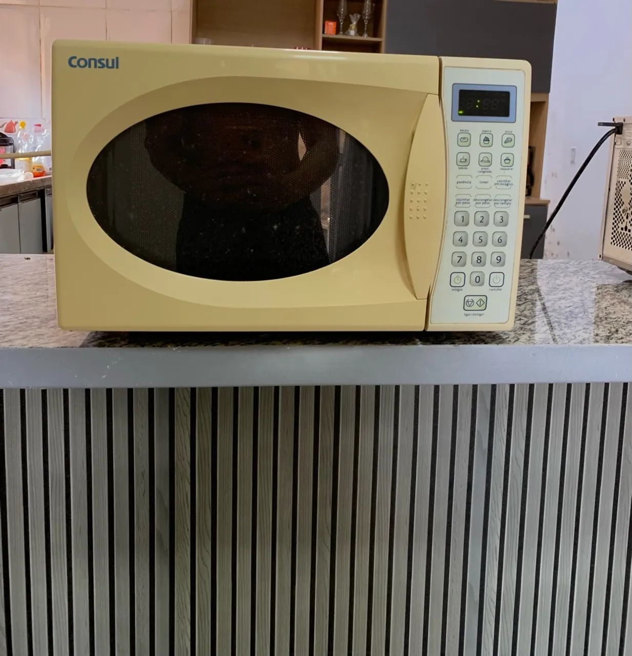 Microondas funcionando Perfeitamente 