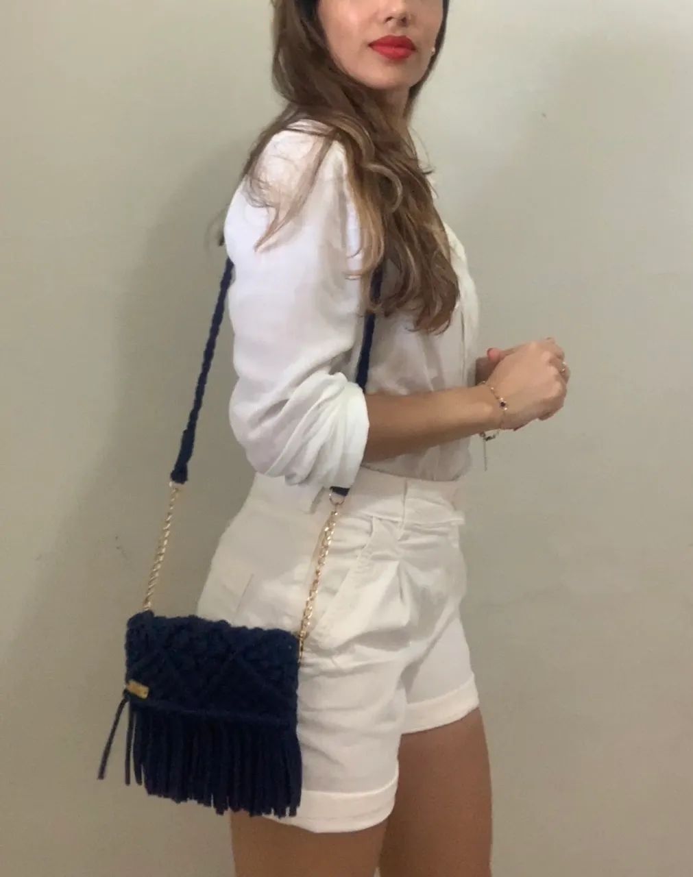 Bolsa de macramê  - Foto 4