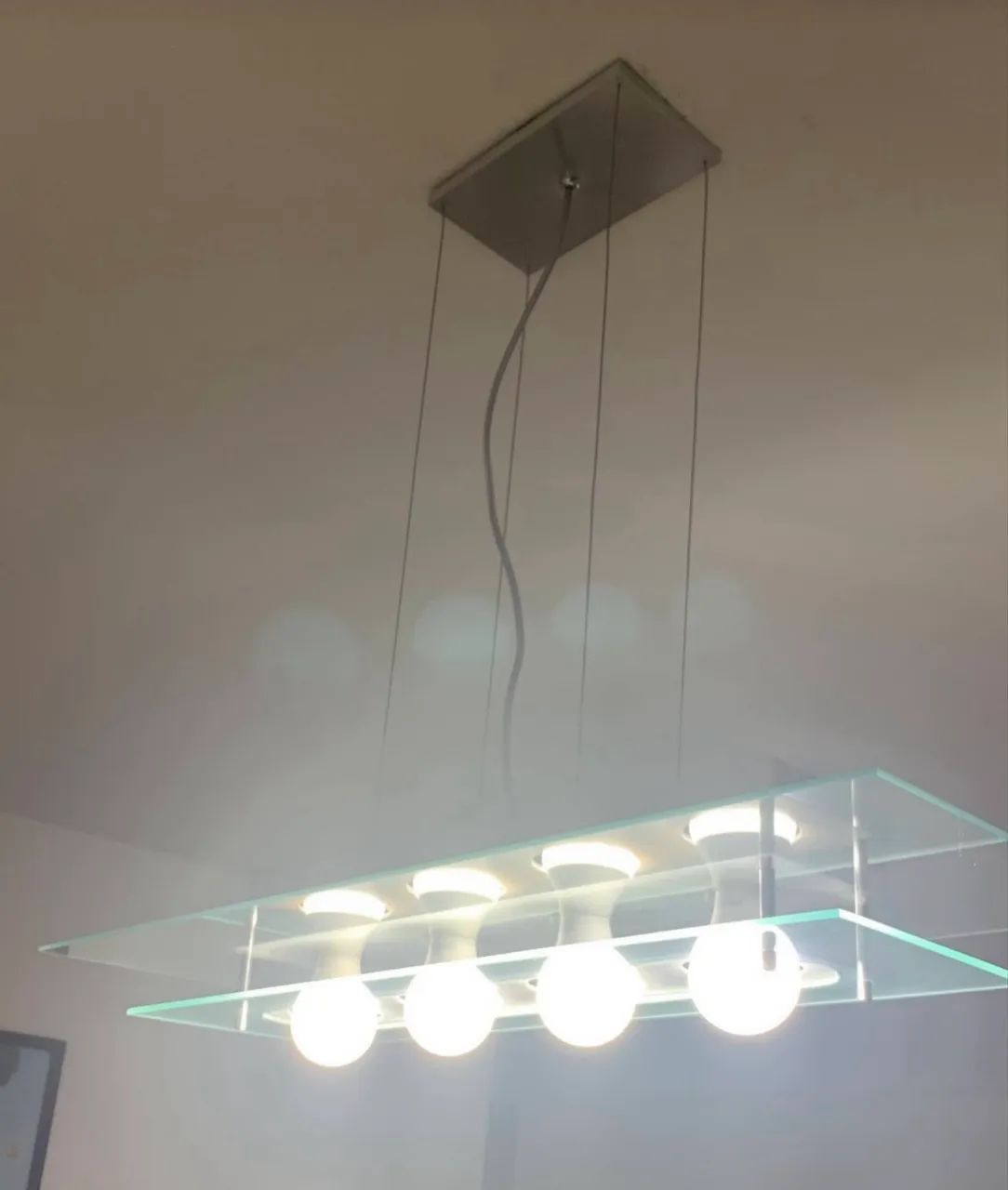 Luminária/Pendente para 4 lâmpadas- Retirada SQN 213- Asa Norte 