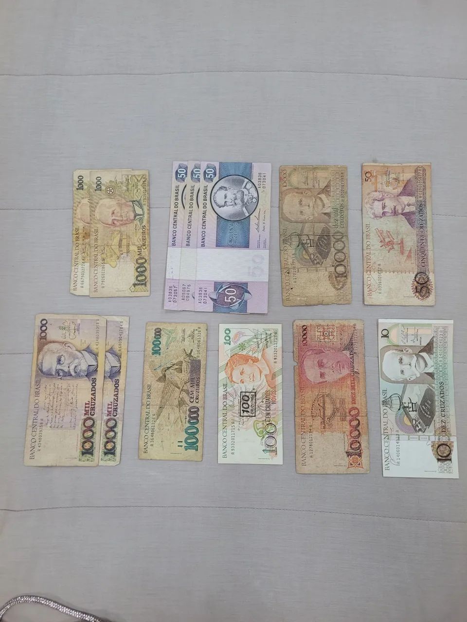 Dinheiro notas antigas colecionador - Foto 2