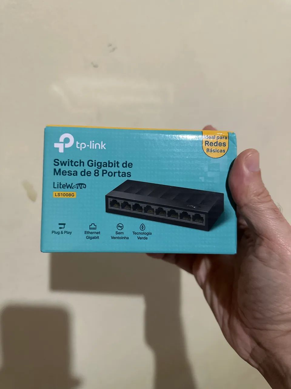 Switch Gigabit 8 portas