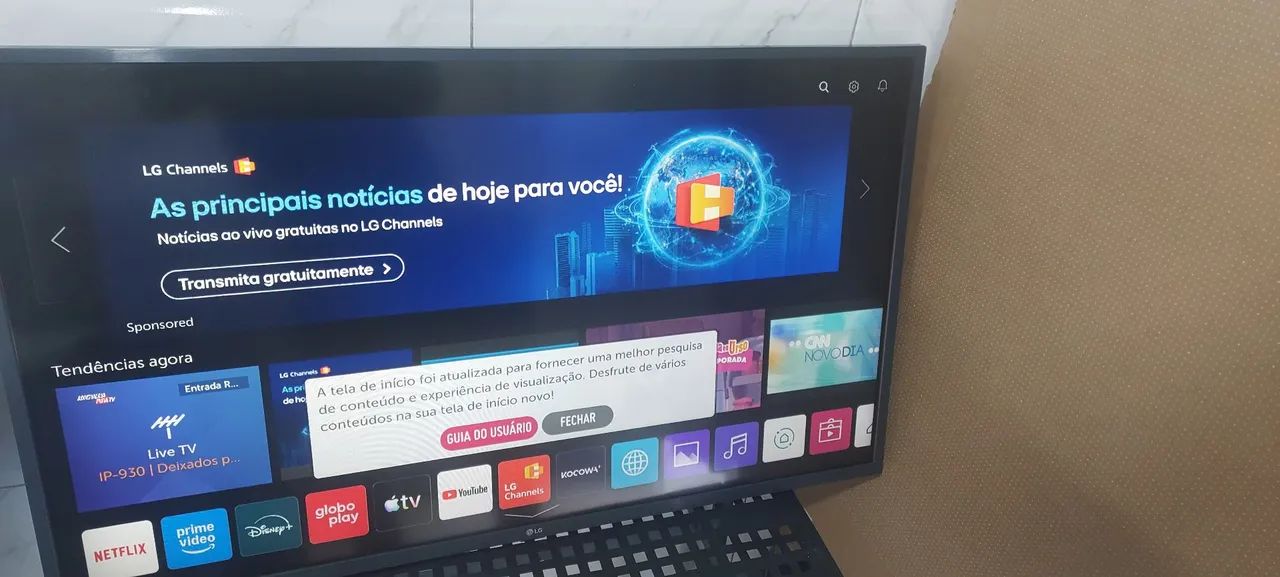 Smart tv lg 43 polegadas 