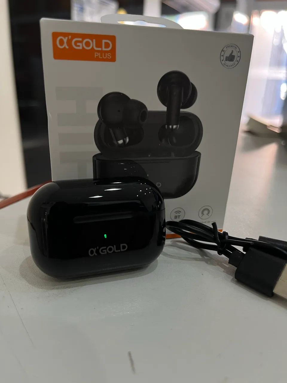 Mini fone de ouvidos Bluetooth 