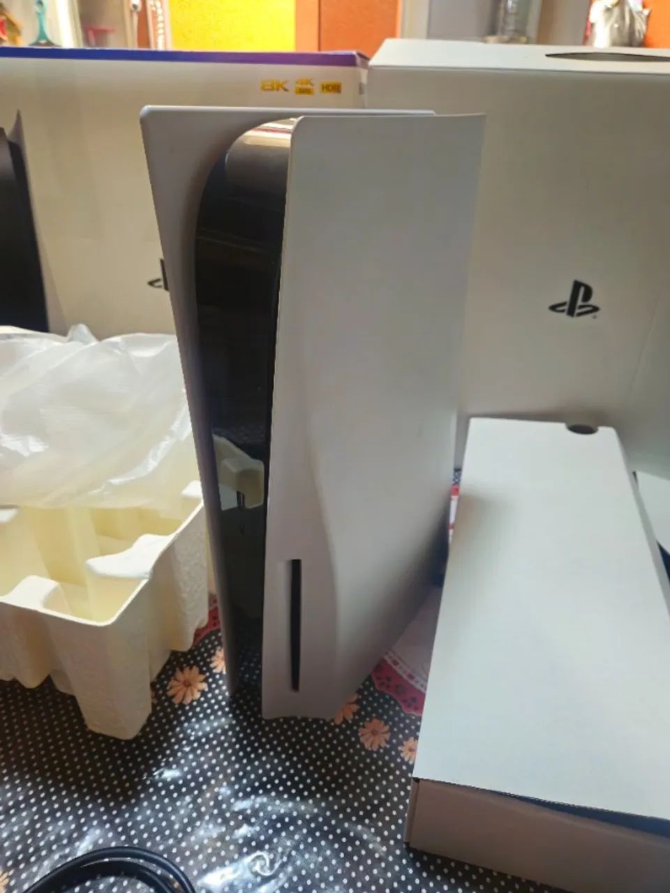 ps5 com leitor+ 36 jogos com , caixa e nota fiscal completo  - Foto 5