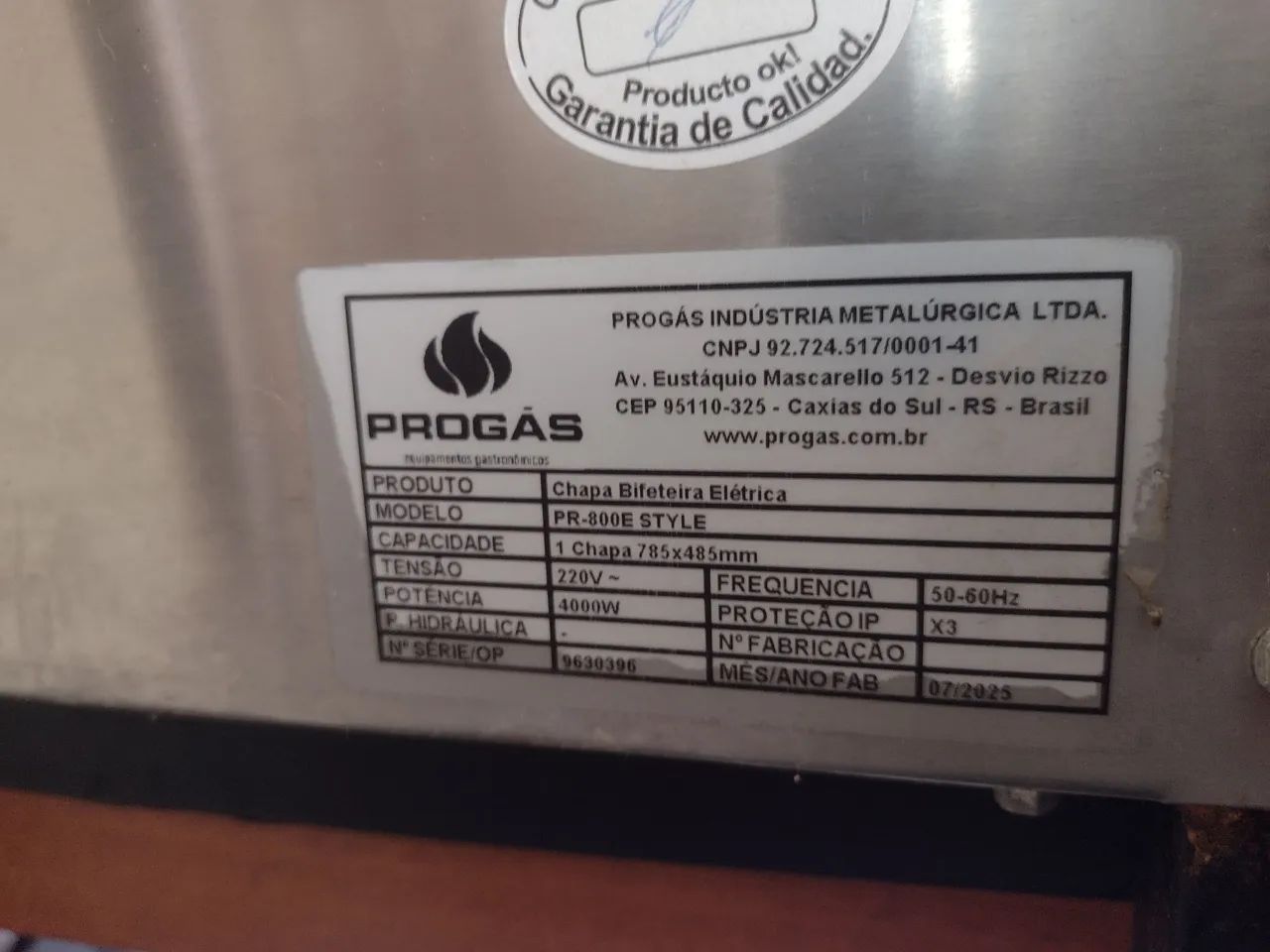 Chapa de hambúrguer  - Foto 3