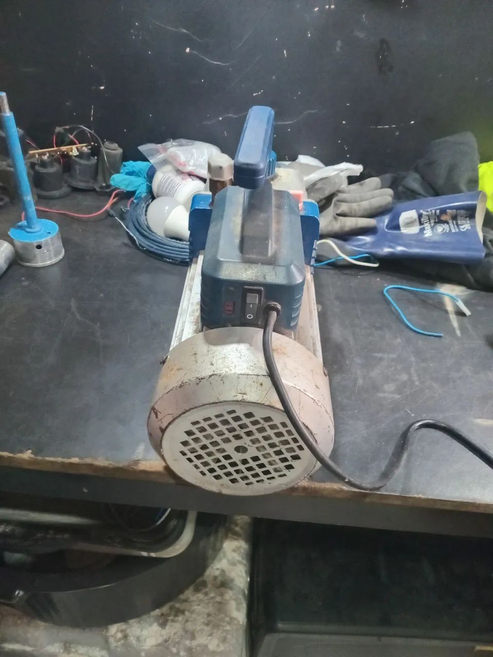 Máquina motor Vácuo ar condicionado 10cfm duplo estágio - Foto 2
