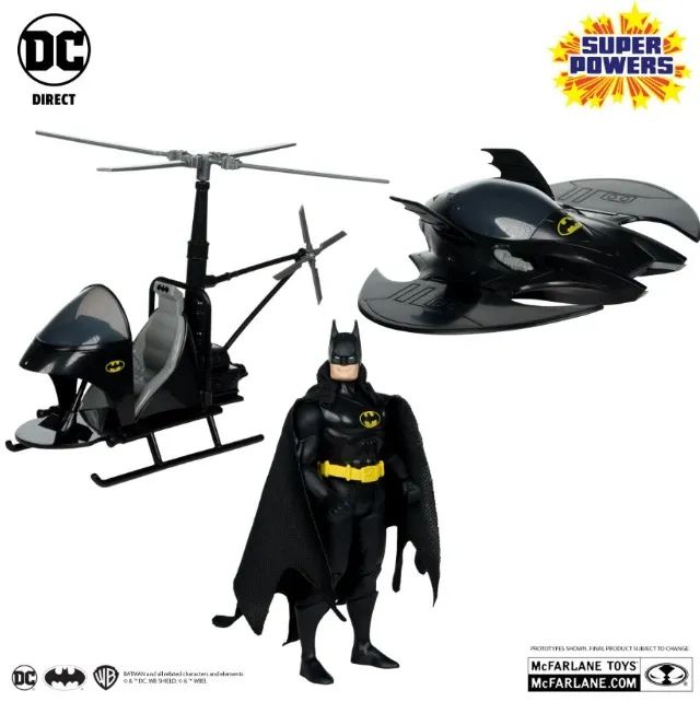 Batman Batwing & Whirlybat - Mcfarlane 2024 - Foto 2