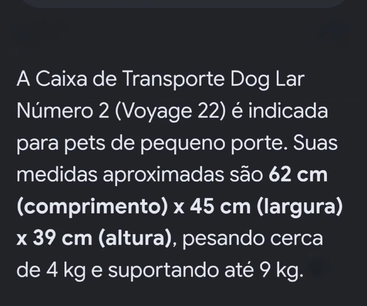 100  contos caixa de transporte pet  - Foto 6