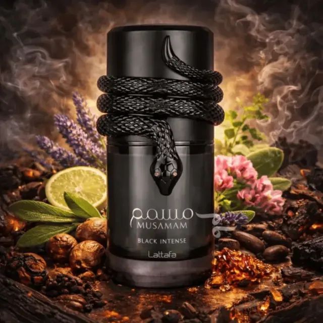 Perfume Árabe Lattafa Musamam Black Intense Edp 100ml - Foto 3
