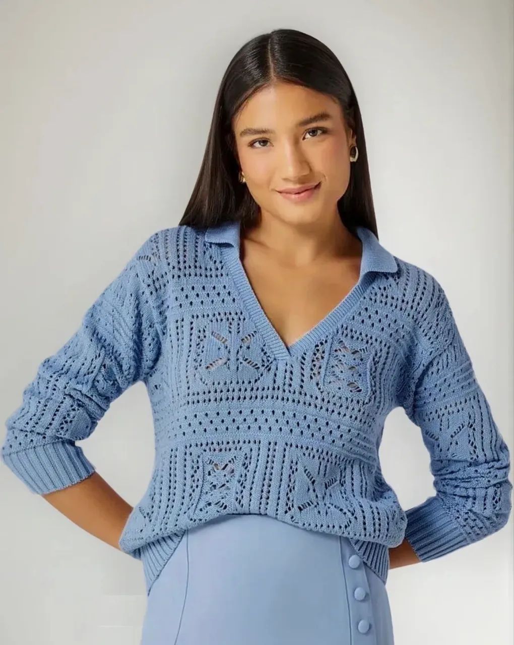 Blusa tricot Hering - Foto 2