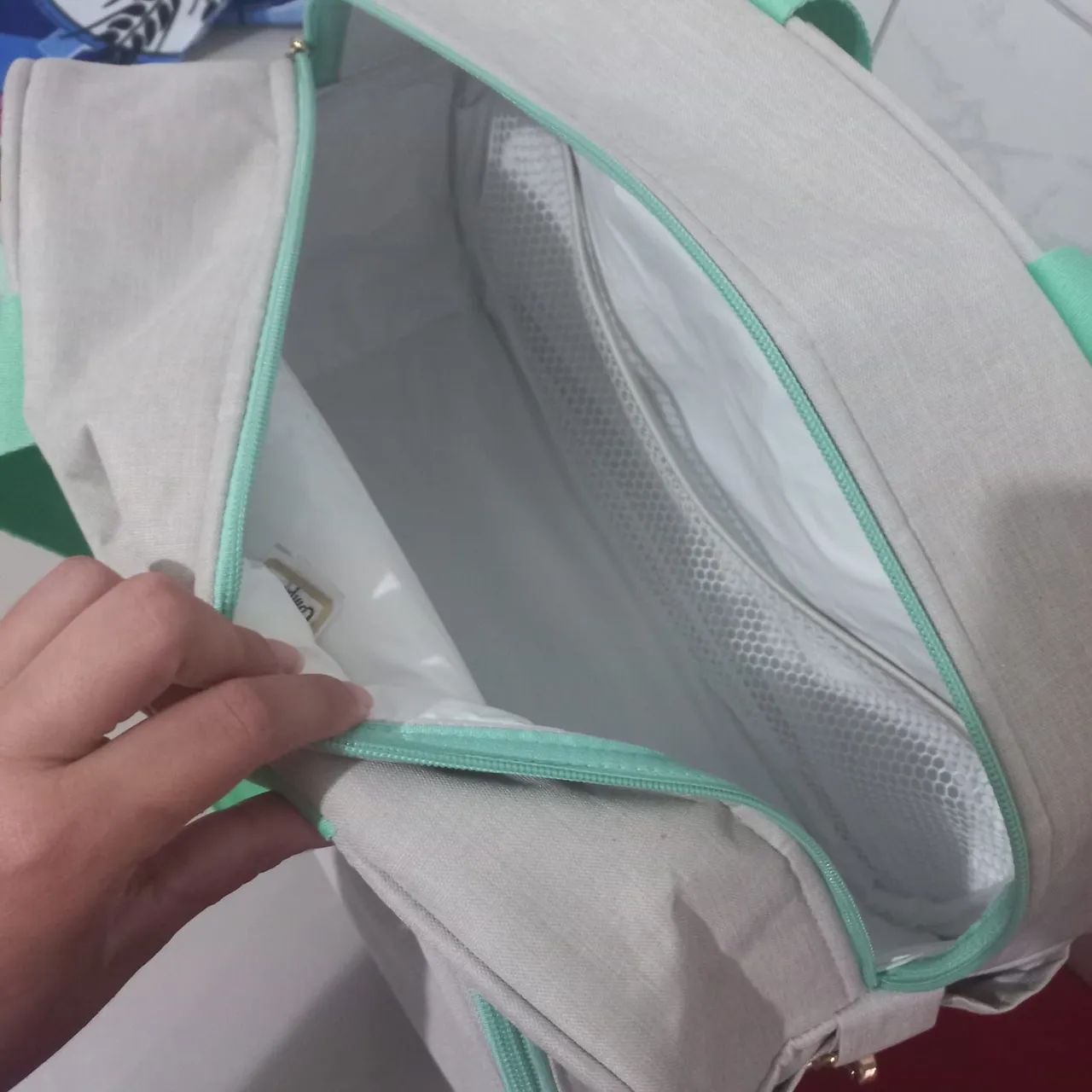 Bolsa grande de bebê  - Foto 4
