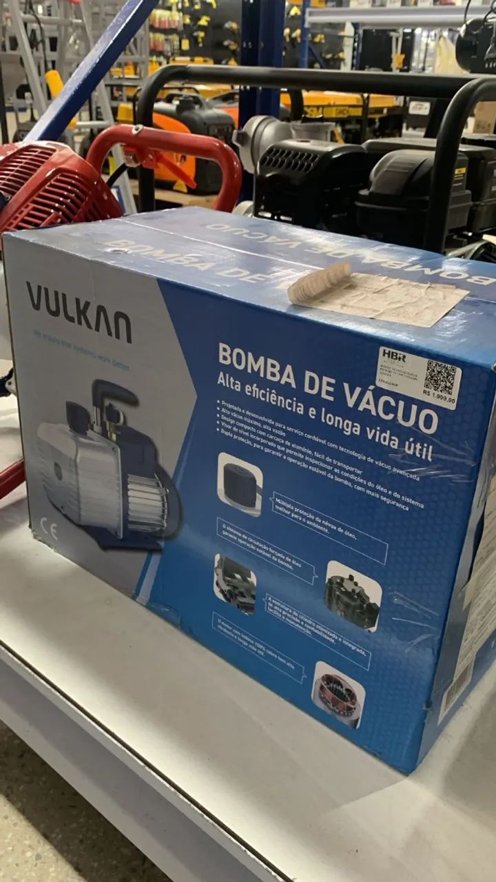 BOMBA DE VACUO DUPLO ESTAGIO