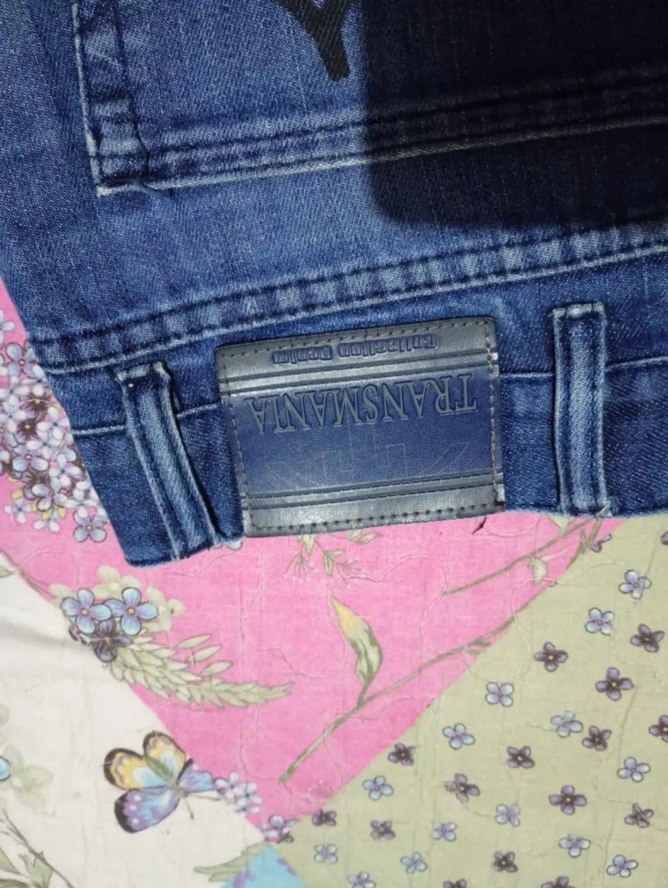 Calsa jeans customizada por mim - Foto 5