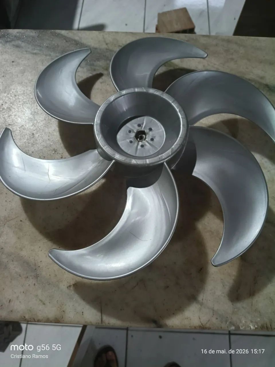Hélice dos Ventiladores Arno 40Cm Silence Force 