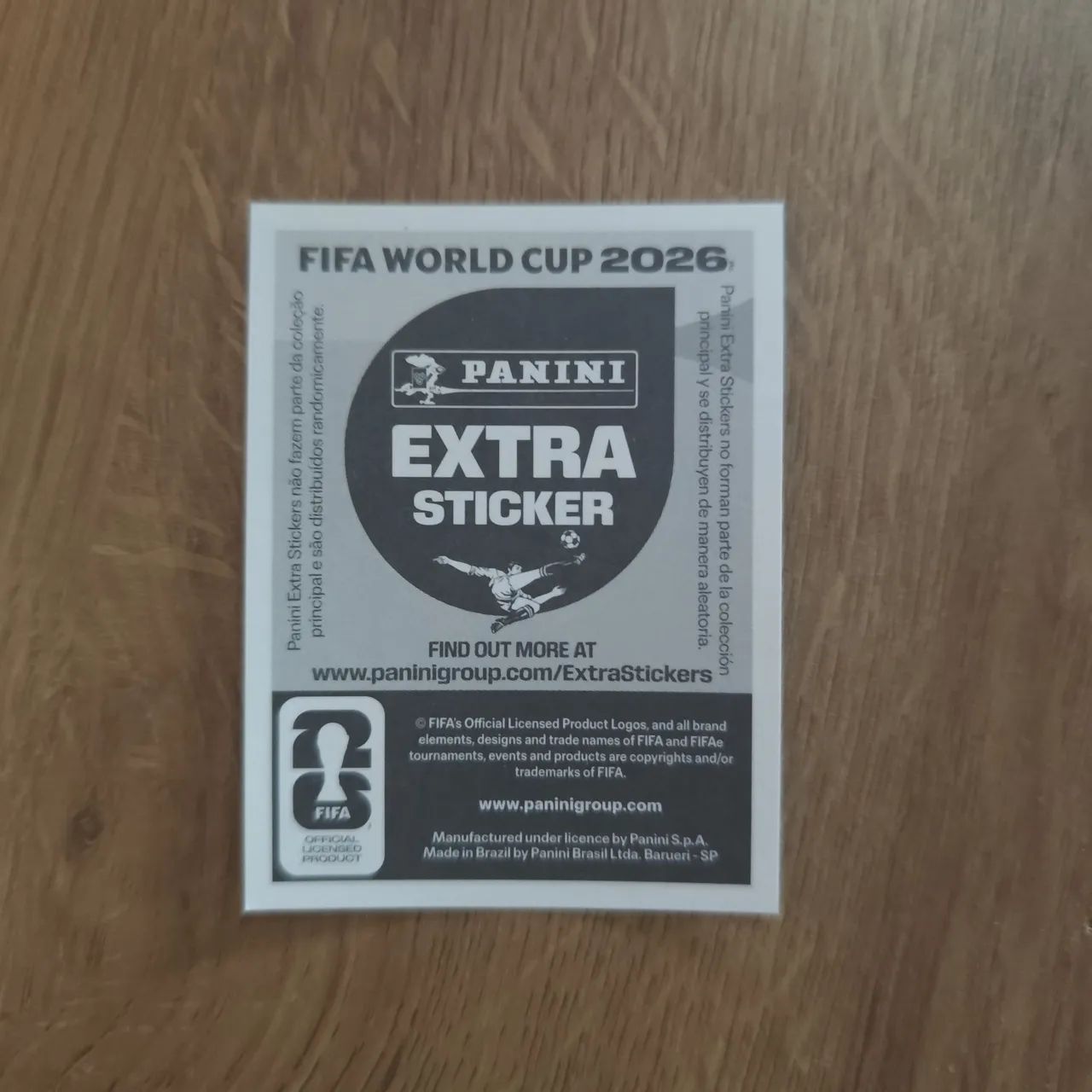 Vinícius Júnior Extra Sticker Panini - Foto 2