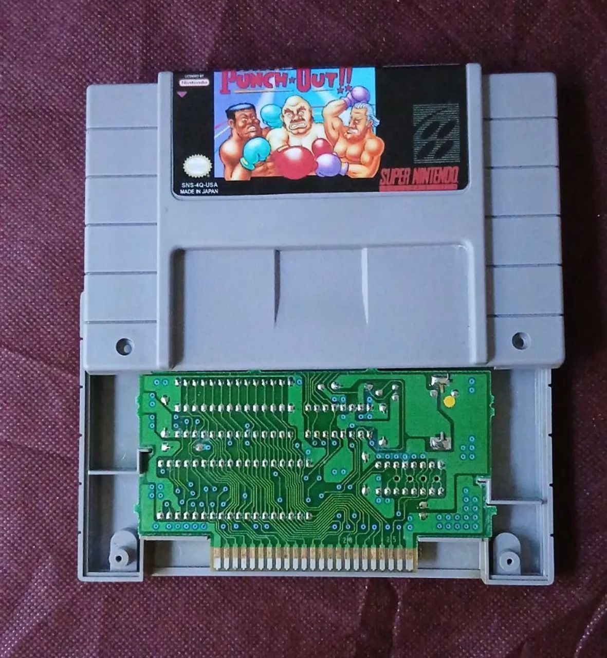 Jogo Original SNES Super Punch-Out!! (Relabel) - Foto 2
