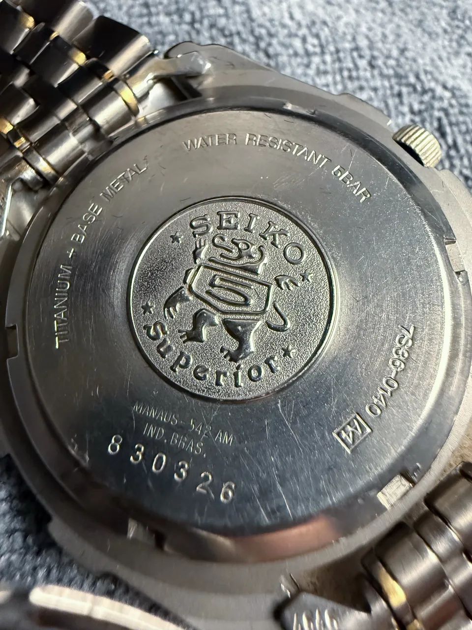 Seiko 5 Superior Titanium 7S36-0140 (revisado) - Foto 4