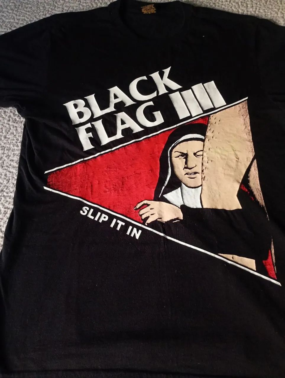 Camisa Black flag tam P - Foto 2