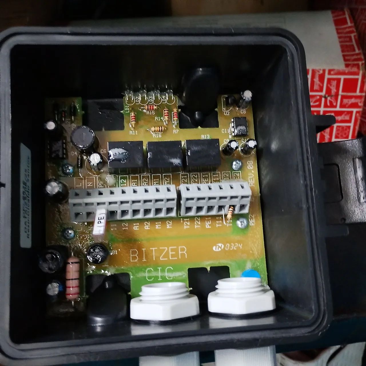 Módulo Eletrônico Compressor Bitzer Com Sensor Cic 85-265 - Foto 2